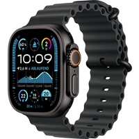 Apple Watch Ultra 2 (2024) GPS + Cellular 49mm Titangehäuse Ocean Band Schwarz Apple Watch Ultra 2 (2024) GPS + Cellular 49mm Titangehäuse Ocean Band Schwarz