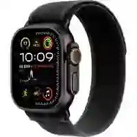 Apple Watch Ultra 2 (2024) GPS + Cellular 49mm Titangehäuse Trail Loop Schwarz M/L Apple Watch Ultra 2 (2024) GPS + Cellular 49mm Titangehäuse Trail Loop Schwarz M/L