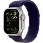 Apple Watch Ultra 2 (2024) GPS + Cellular 49mm Titangehäuse Trail Loop Blau S/M Apple Watch Ultra 2 (2024) GPS + Cellular 49mm Titangehäuse Trail Loop Blau S/M