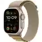 Apple Watch Ultra 2 (2024) GPS + Cellular 49mm Titangehäuse Alpine Loop Mandel S Apple Watch Ultra 2 (2024) GPS + Cellular 49mm Titangehäuse Alpine Loop Mandel S