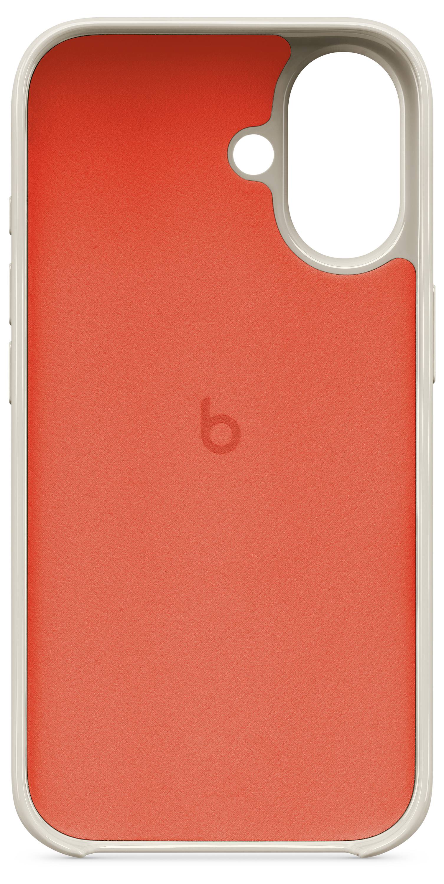 Beats Case Case Apple iPhone 16 Gipfelstein MagSafe kompatibel, Stoßfest, Induktives Laden