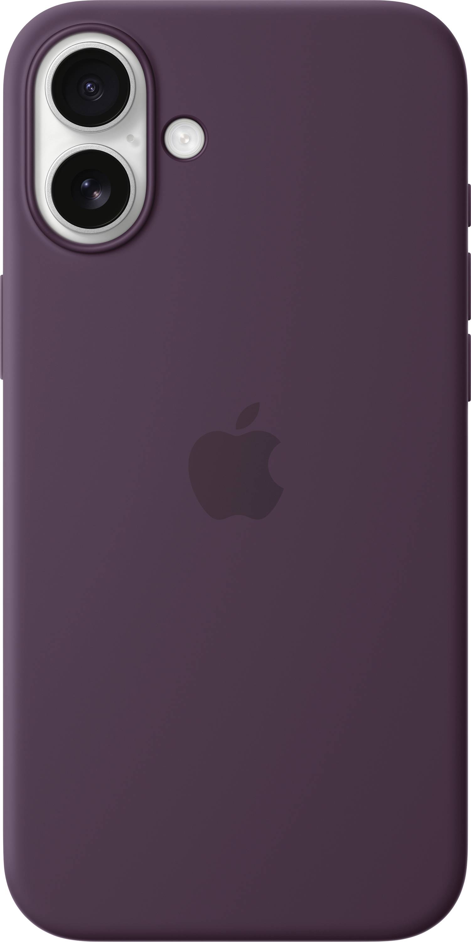 Apple Silicone Case Silikon Case Apple iPhone 16 Plus Pflaume Stoßfest, Induktives Laden MYYD3ZM/A