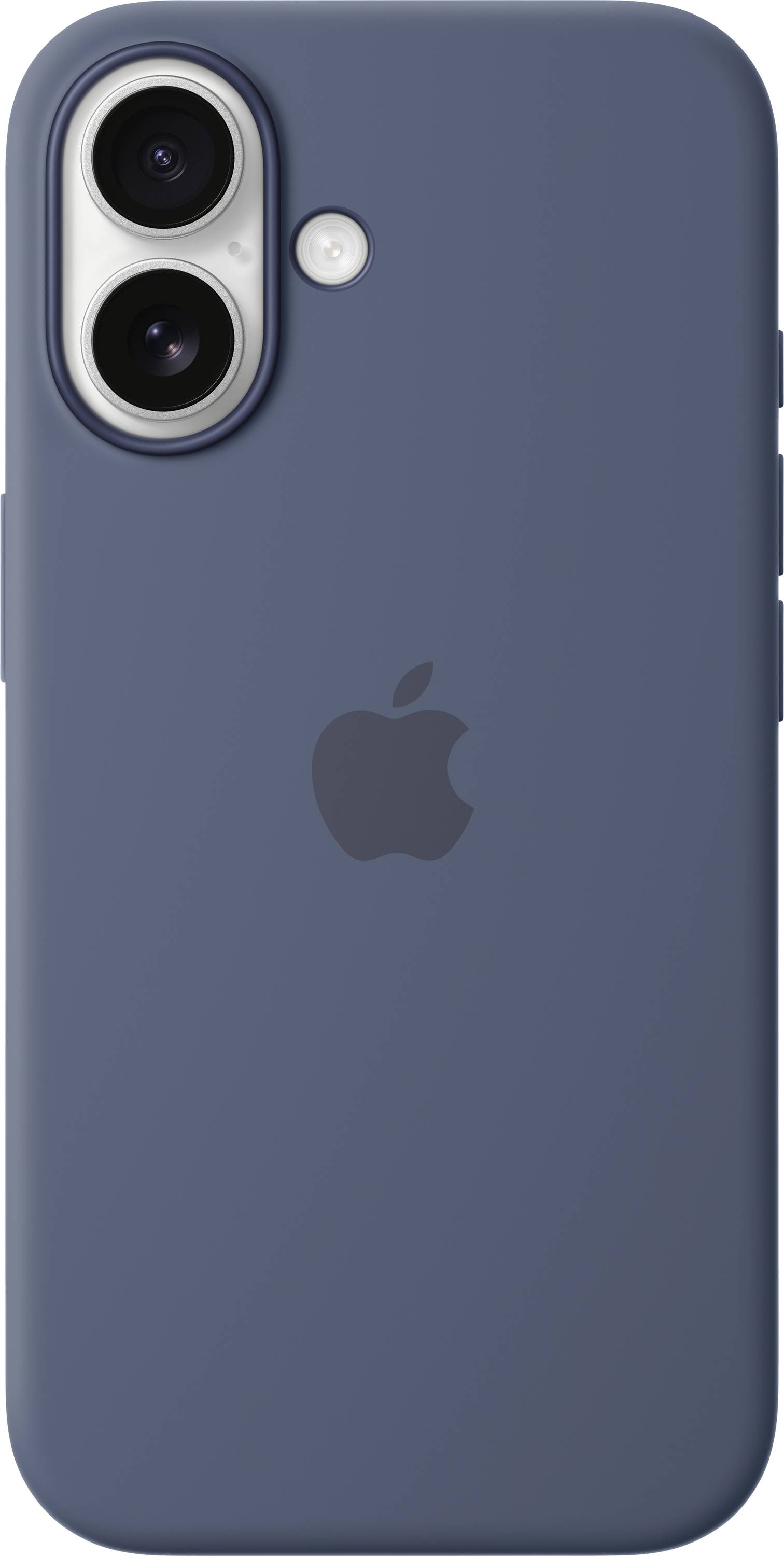 Apple Silicone Case MagSafe Silikon Case iPhone 16 Denim Stoßfest, Induktives Laden MYY23ZM/A