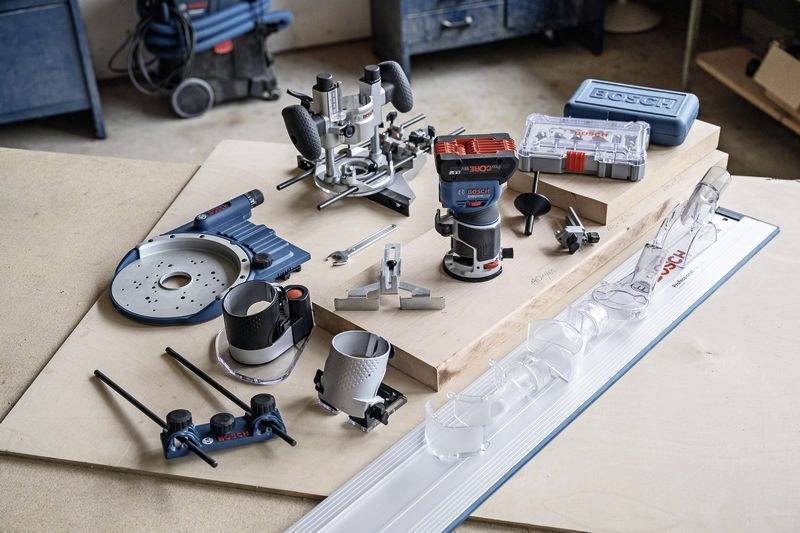 Bosch Professional GKF 18V-8 Kantenfräser