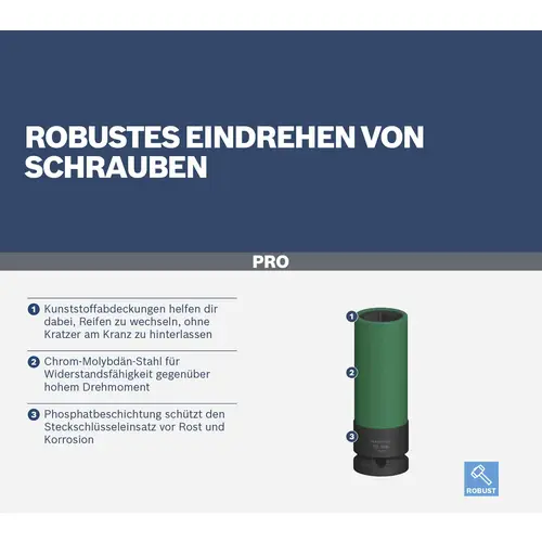Bosch Accessories 2608003033 Steckschlüsseleinsatz-Set 2608003033 Bosch Accessories 2608003033 Steckschlüsseleinsatz-Set 2608003033