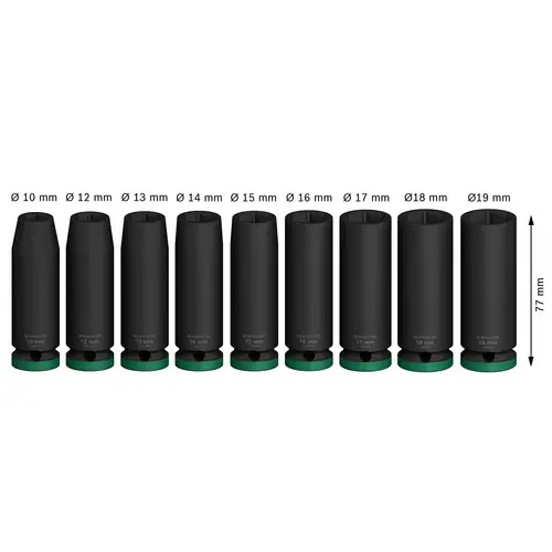 Bosch Accessories 2608003039 Steckschlüsseleinsatz-Set 2608003039 Bosch Accessories 2608003039 Steckschlüsseleinsatz-Set 2608003039