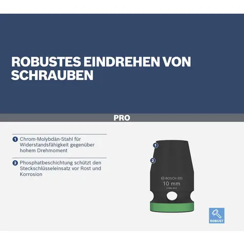 Bosch Accessories 2608003058 2608003058 Stecknuss Bosch Accessories 2608003058 2608003058 Stecknuss