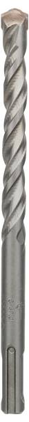 Ein Metallbohrer mit spiralförmiger Nut, geeignet für Bohrmaschinen, speziell für das Bohren in harte Materialien wie Beton.