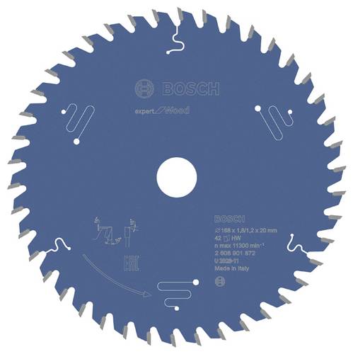 Bosch Accessories 2608901872 2608901872 Kreissägeblatt Zähneanzahl: 42 1 St.