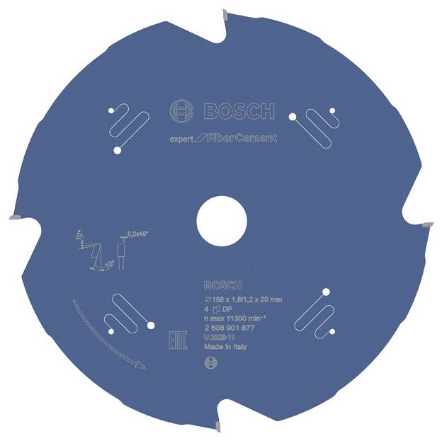 Bosch Accessories 2608901877 2608901877 Kreissägeblatt Zähneanzahl: 4 1 St.