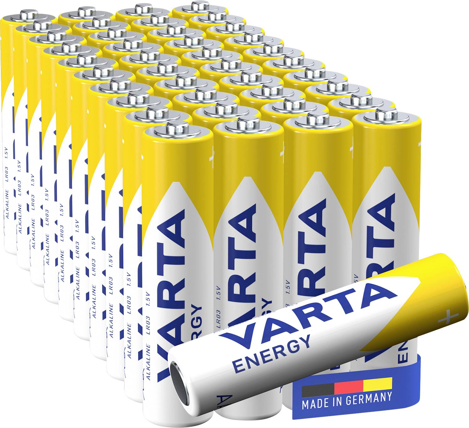 Varta Energy AAA Postalbox 40 Micro (AAA)-Batterie Alkali-Mangan 1.5V 40St.
