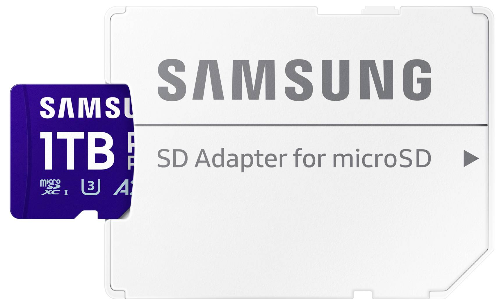 Samsung microSD Card PRO Plus microSDXC-Karte Retail 1TB Class 10, UHS-I, Class 3 UHS-I , v30 Video Speed Class, A2 Application