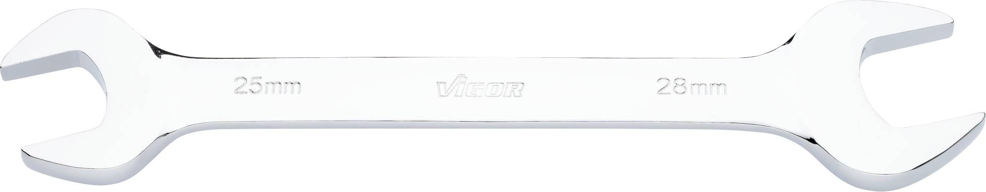 Vigor V7730-25X28 Doppel-Maulschlüssel Schlüsselweite (Metrisch) 25 - 28 mm