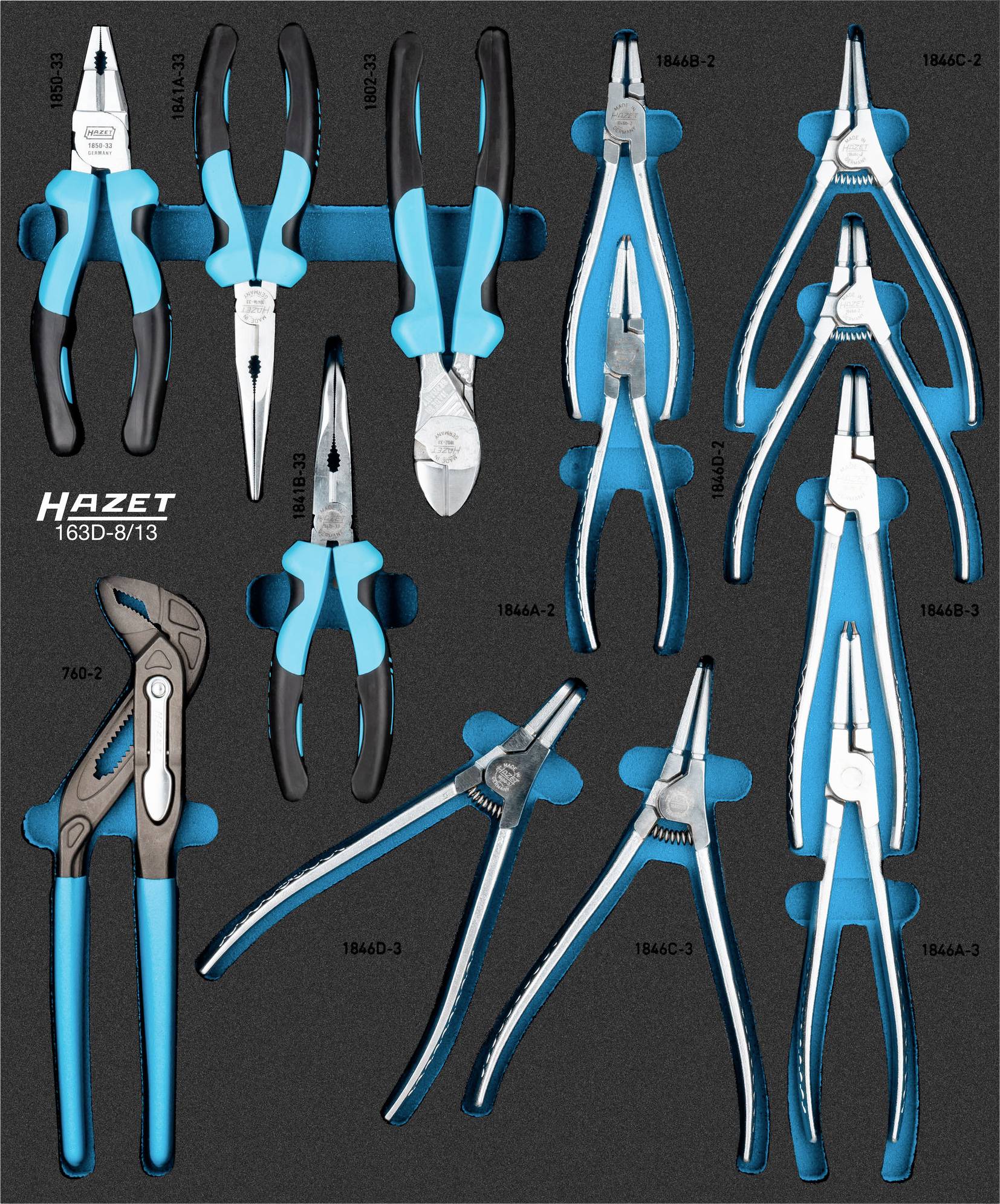 Hazet 163D-8/13 Zangen-Set