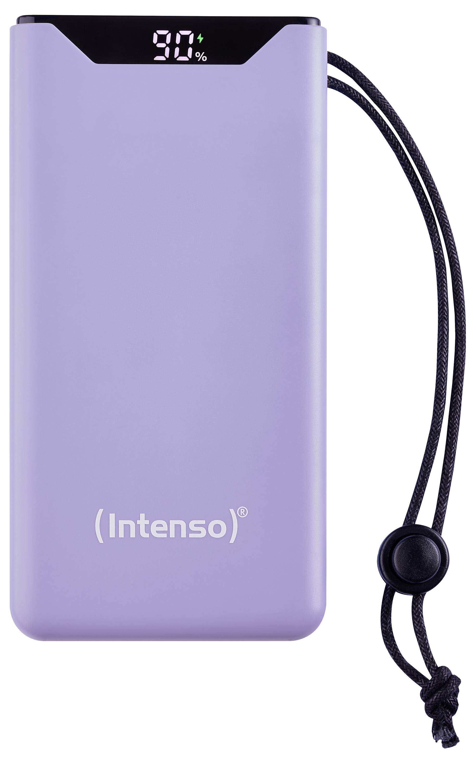 Intenso F10000 Powerbank 10000 mAh Quick Charge, USB PD LiPo USB-A, USB-C® Purple Statusanzeige