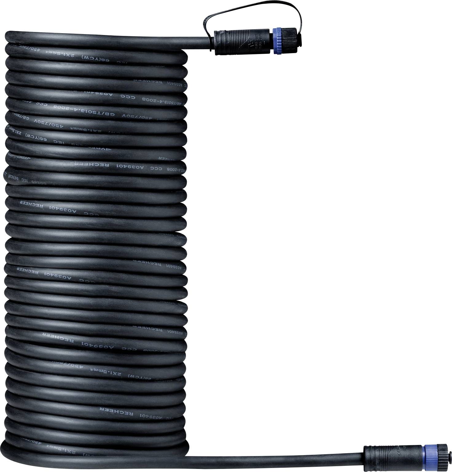 Paulmann 94277 Beleuchtungssystem Plug & Shine Verbindungskabel Schwarz