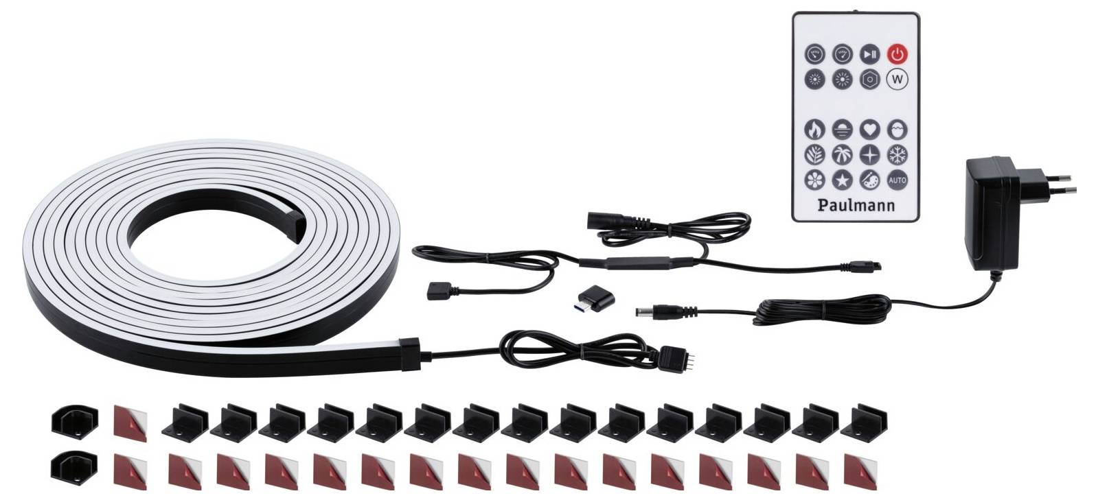 Paulmann 79557 LED-Lichtband 230V 5m RGB 1 Set