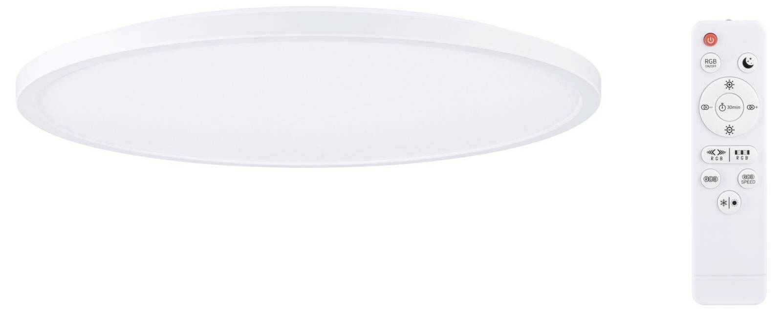 Paulmann Atria Shine 71192 LED-Deckenleuchte 32W Warmweiß, RGB Weiß