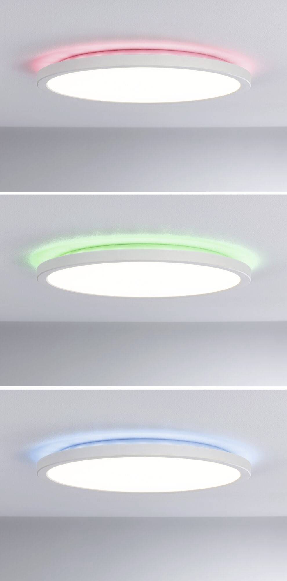 Paulmann Atria Shine 71191 LED-Deckenleuchte 19W Warmweiß Weiß