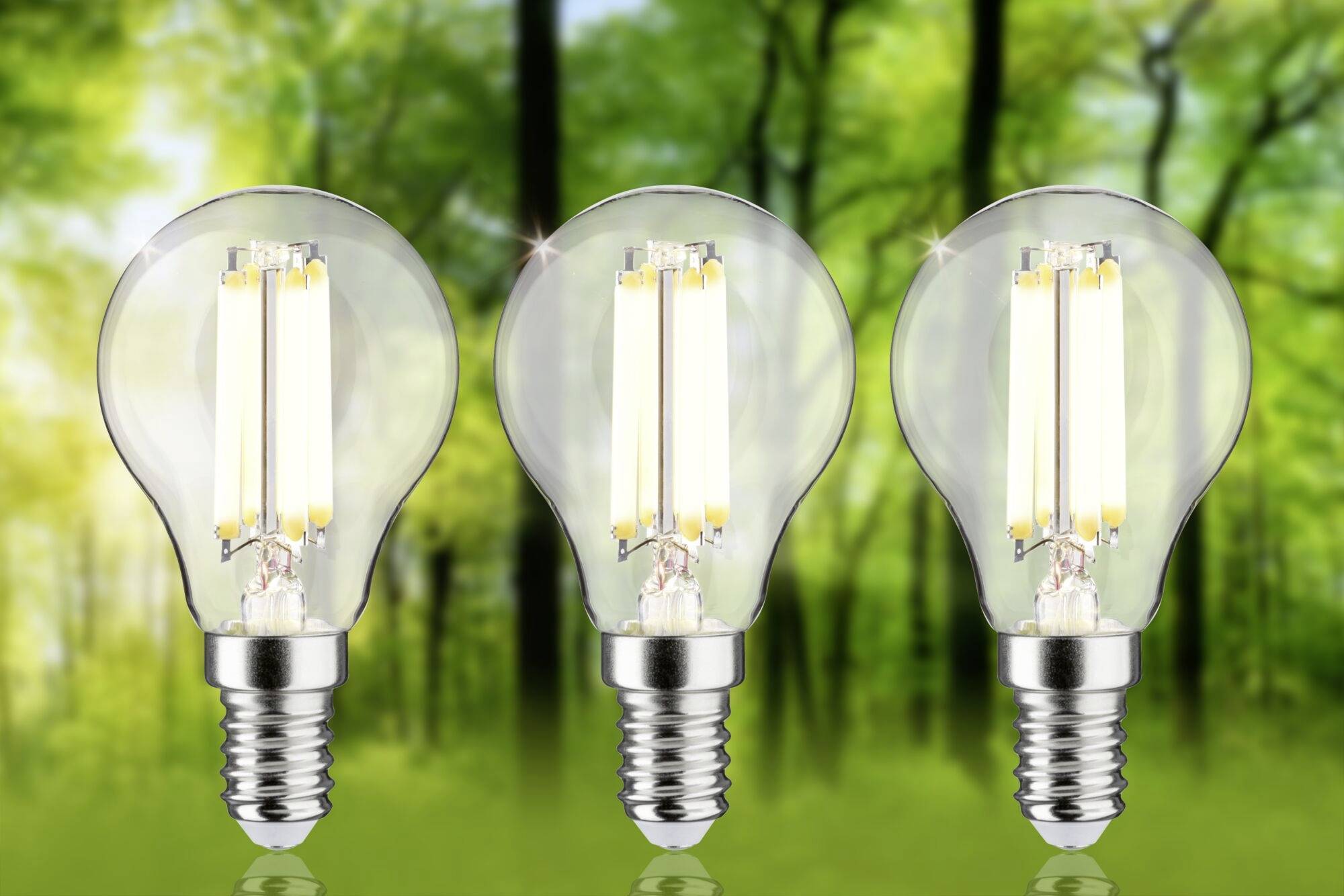 Paulmann 29200 LED EEK A (A - G) E14 Tropfenform 2.5W Warmweiß (Ø x H) 45mm x 82mm 3St.