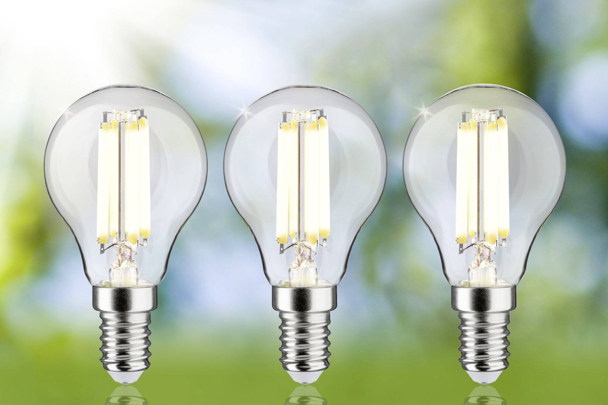 Paulmann 29200 LED EEK A (A - G) E14 Tropfenform 2.5W Warmweiß (Ø x H) 45mm x 82mm 3St.