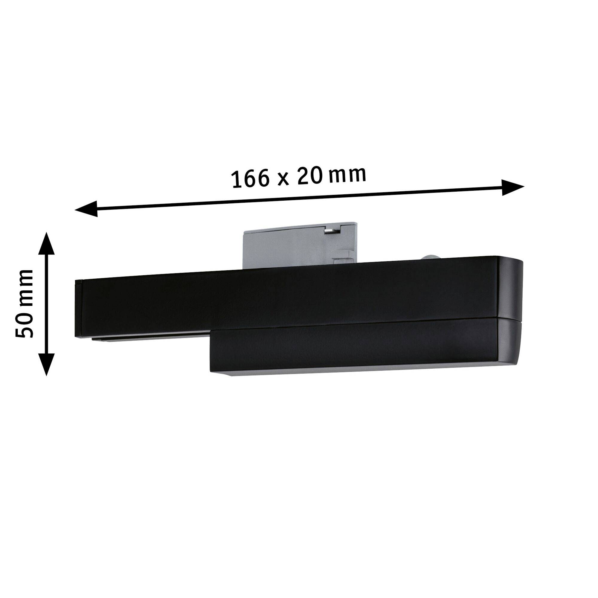 Paulmann 95678 Hochvolt-Schienensystem-Komponente Schwarz (matt)