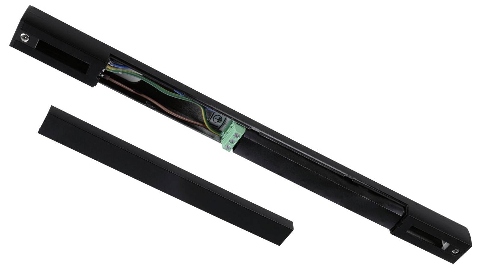 Paulmann 95669 Hochvolt-Schienensystem-Komponente Mitteleinspeiser Schwarz (matt)