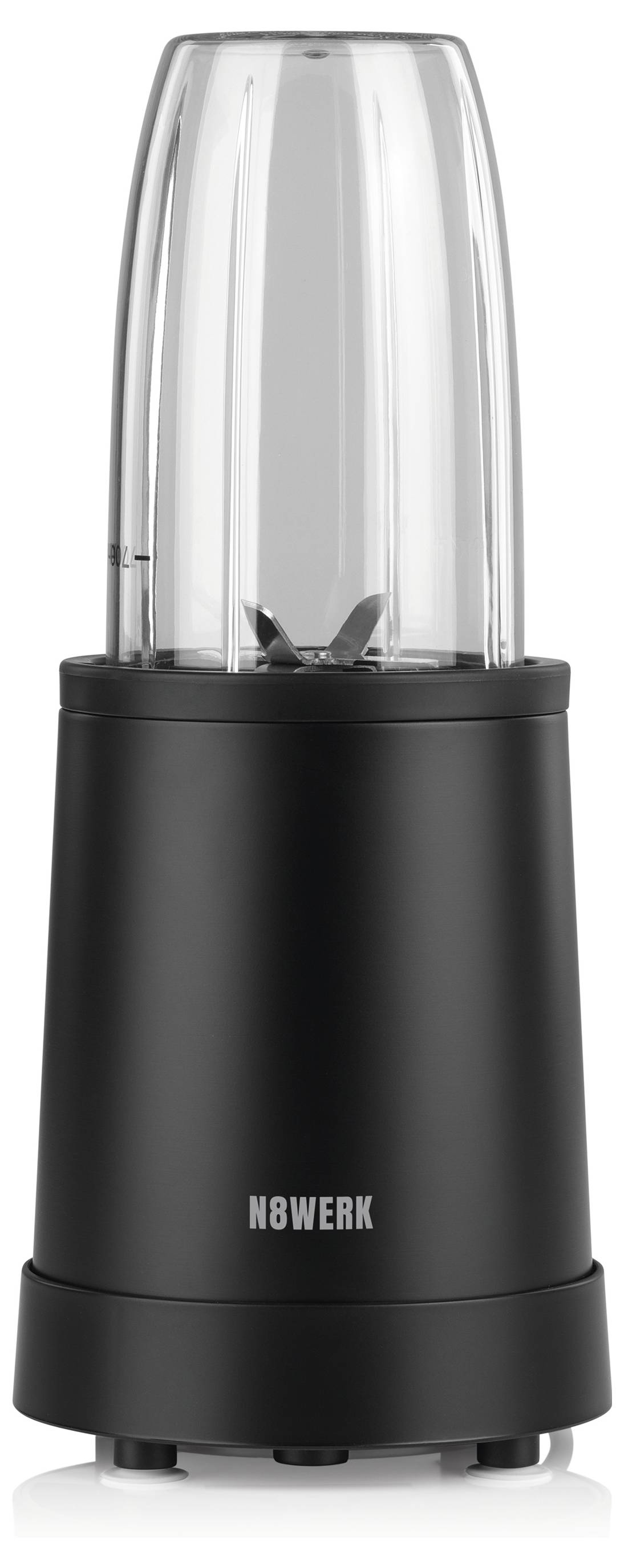 N8WERK Nutrition 8-tlg. Standmixer 800W Schwarz