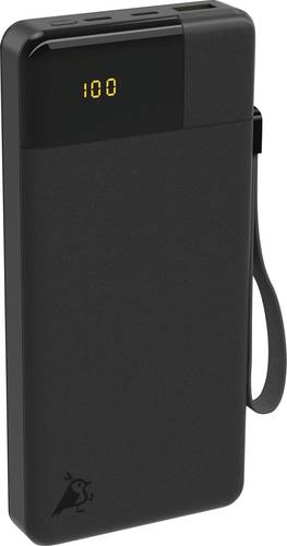 Aqiila Powerbird B20B Powerbank 20000 mAh LiPo USB-A, USB-C® Schwarz