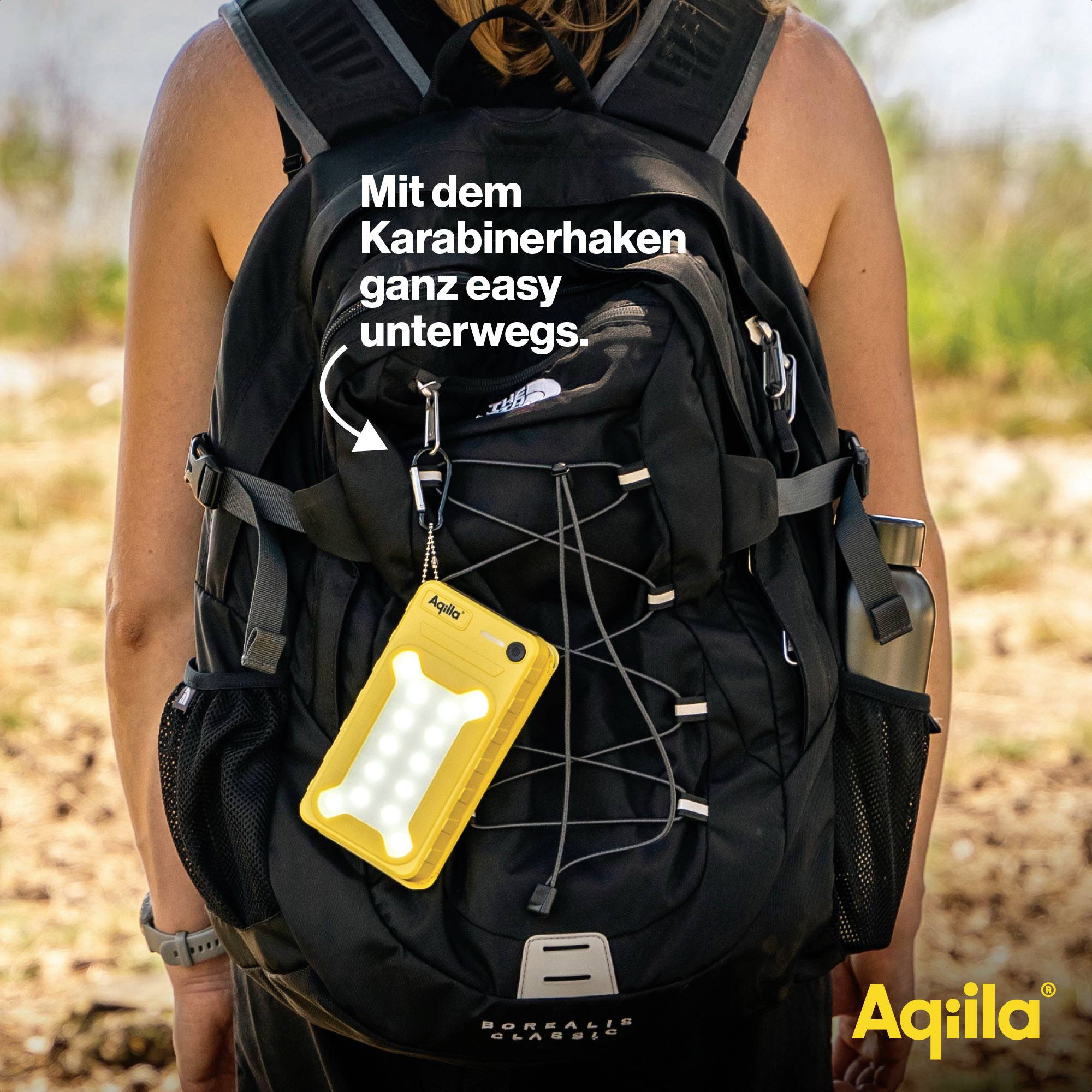 Aqiila Powerbird BS10 AQPBPBIBS1SG973 Solar-Powerbank 6W 10000 mAh