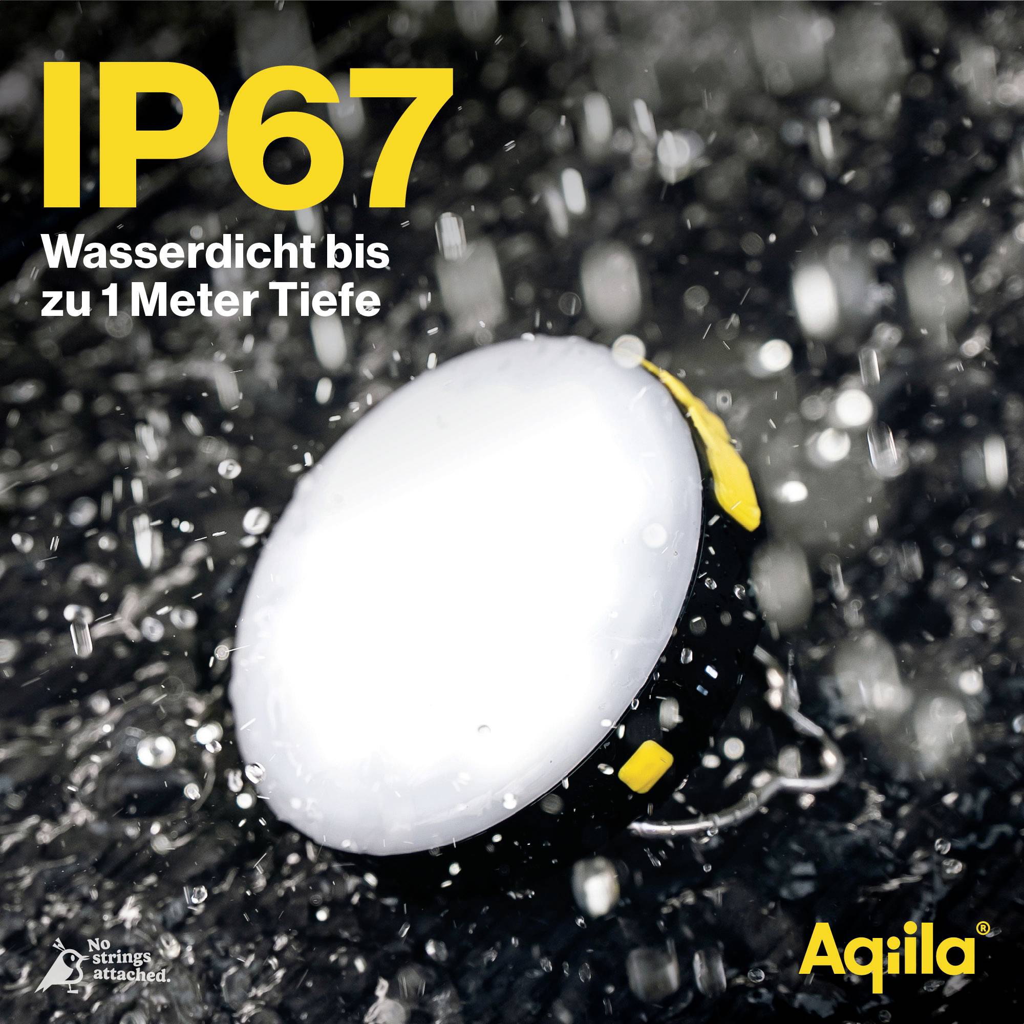 Aqiila AQPBPBIBL1SG980 Lightbird BL10 LED Camping-Leuchte 300lm akkubetrieben 278g