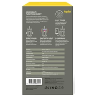 Aqiila AQPBB1BK444 Soundbird B10 LED Camping-Leuchte akkubetrieben 954g Schwarz Aqiila AQPBB1BK444 Soundbird B10 LED Camping-Leuchte akkubetrieben 954g Schwarz