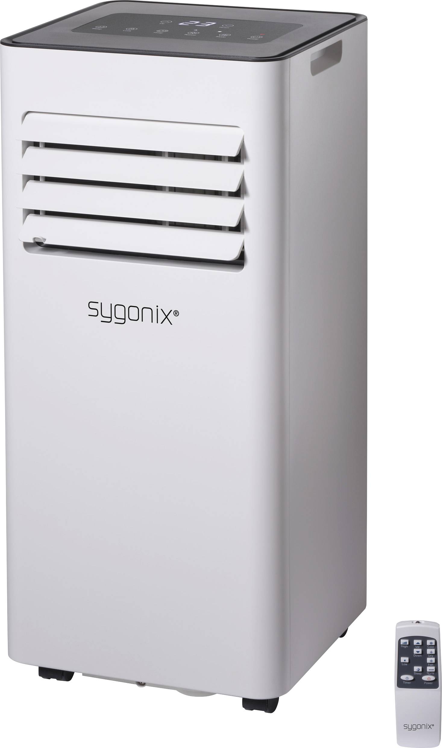 Sygonix SY-6661430 Monoblock-Klimagerät EEK: A (A+++ - D) 2000W 25m² Weiß