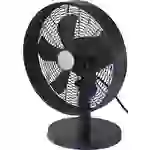 Sygonix Tischventilator 35W (Ø x H) 230mm x 475mm Schwarz Oszillierend Sygonix Tischventilator 35W (Ø x H) 230mm x 475mm Schwarz Oszillierend