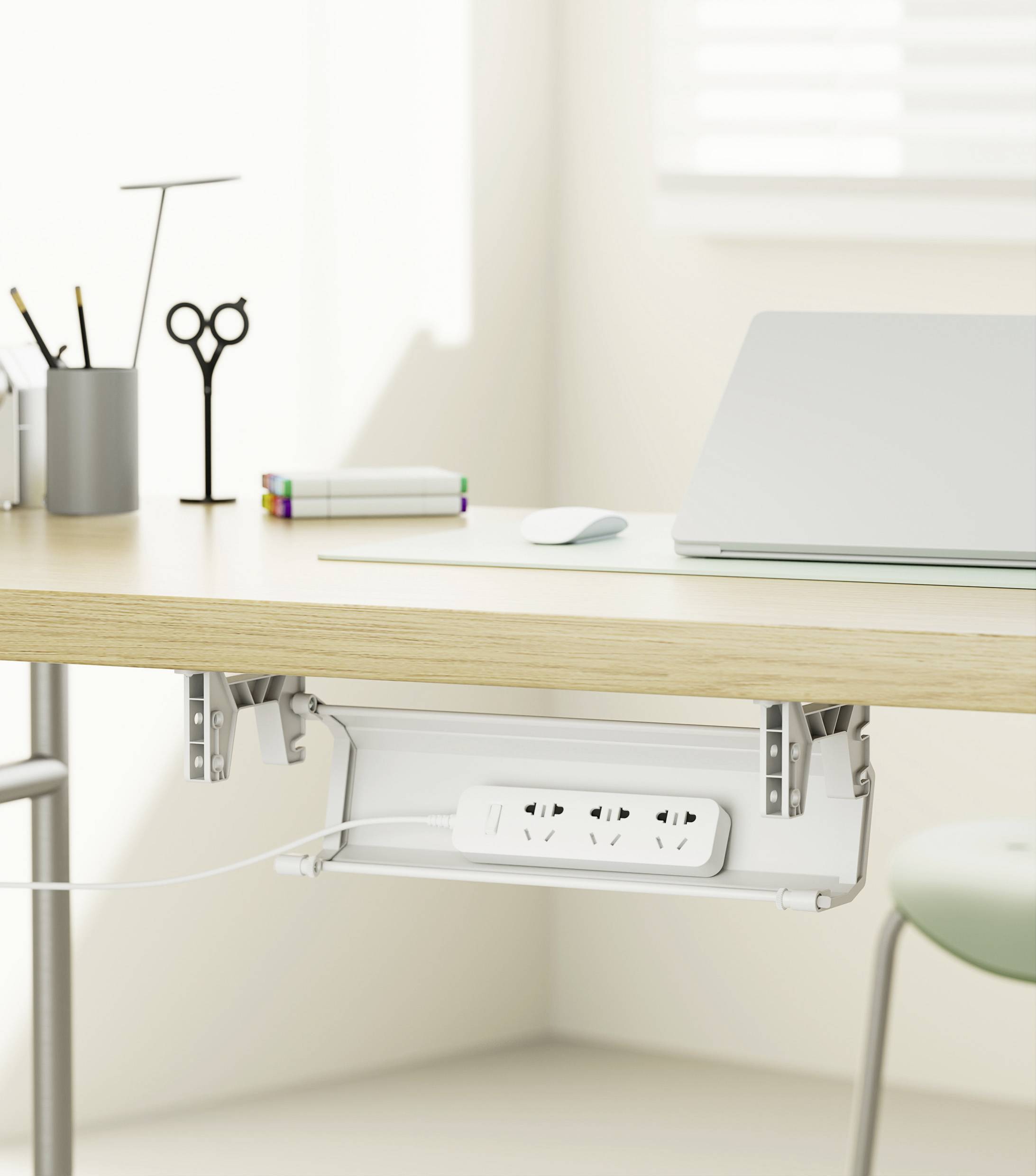 SpeaKa Professional Kabel-Organisations-Box SP-UCT-001 SP-13322884 Weiß 1St.