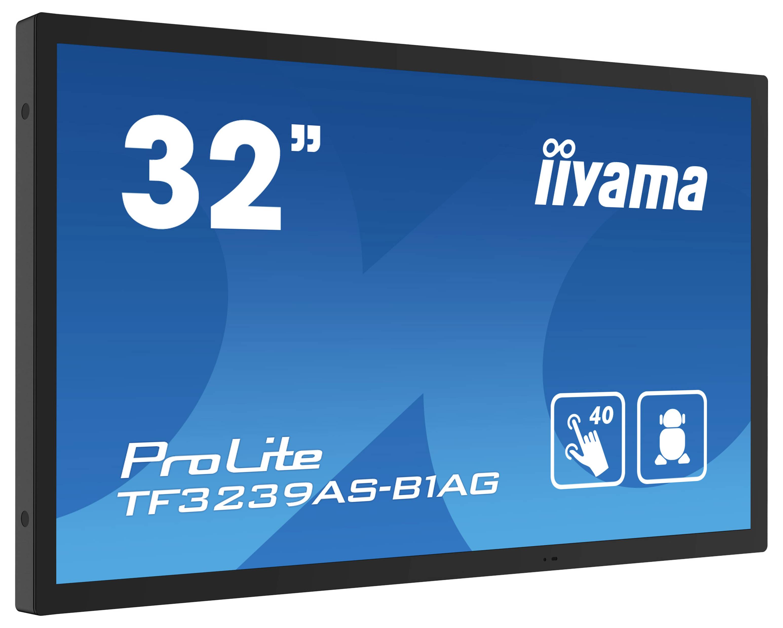 Iiyama 32" Bonded PCAP Anti-glare Bezel Free 40 Digital Signage Display EEK: F (A - G) 80 cm 31.5 Zoll 1920 x 1080 Pixel 24/7