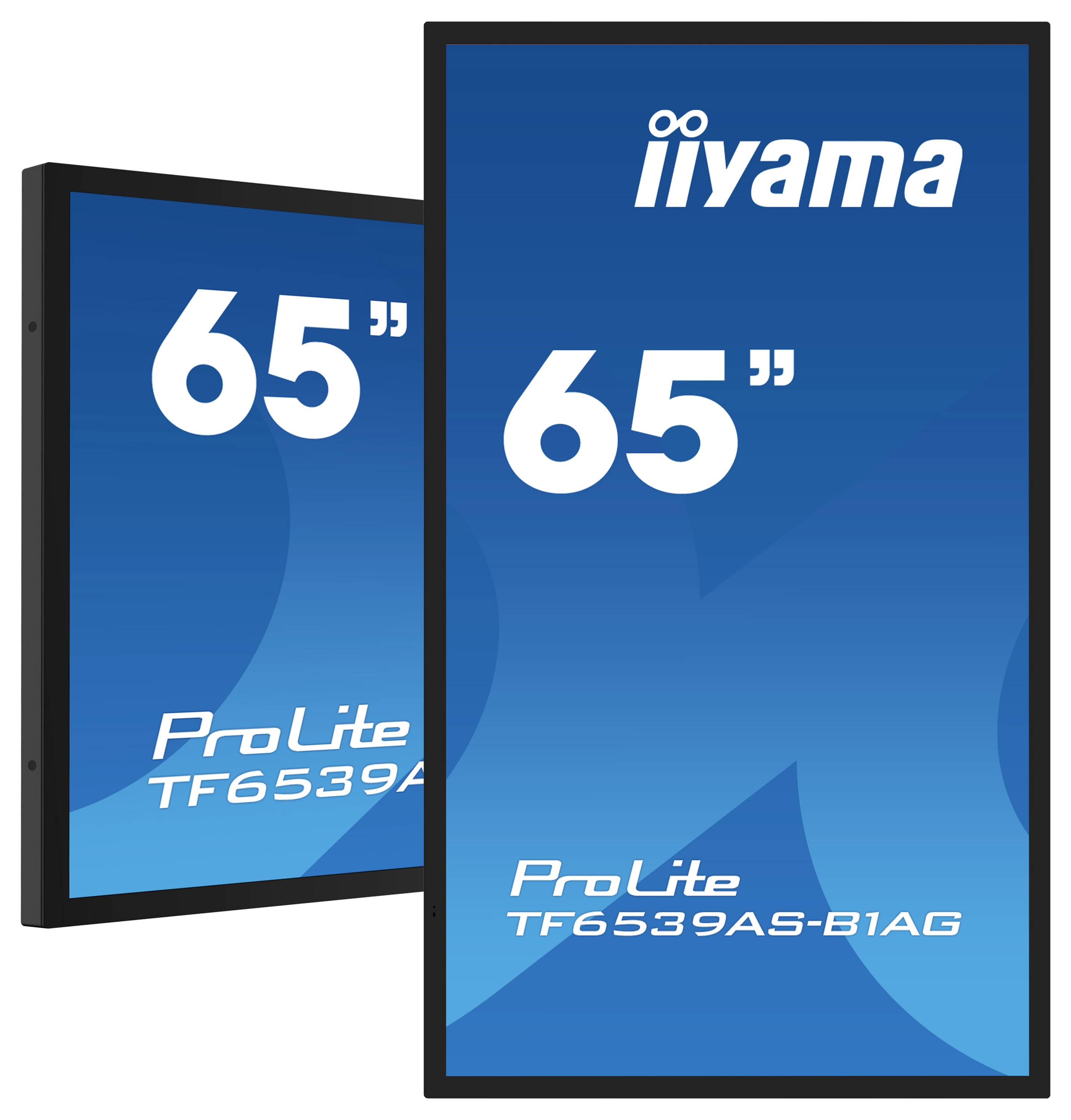 Iiyama 65" Bonded PCAP Anti-glare Bezel Free 40 Digital Signage Display EEK: F (A - G) 163.9 cm 64.5 Zoll 3840 x 2160 Pixel 24/7