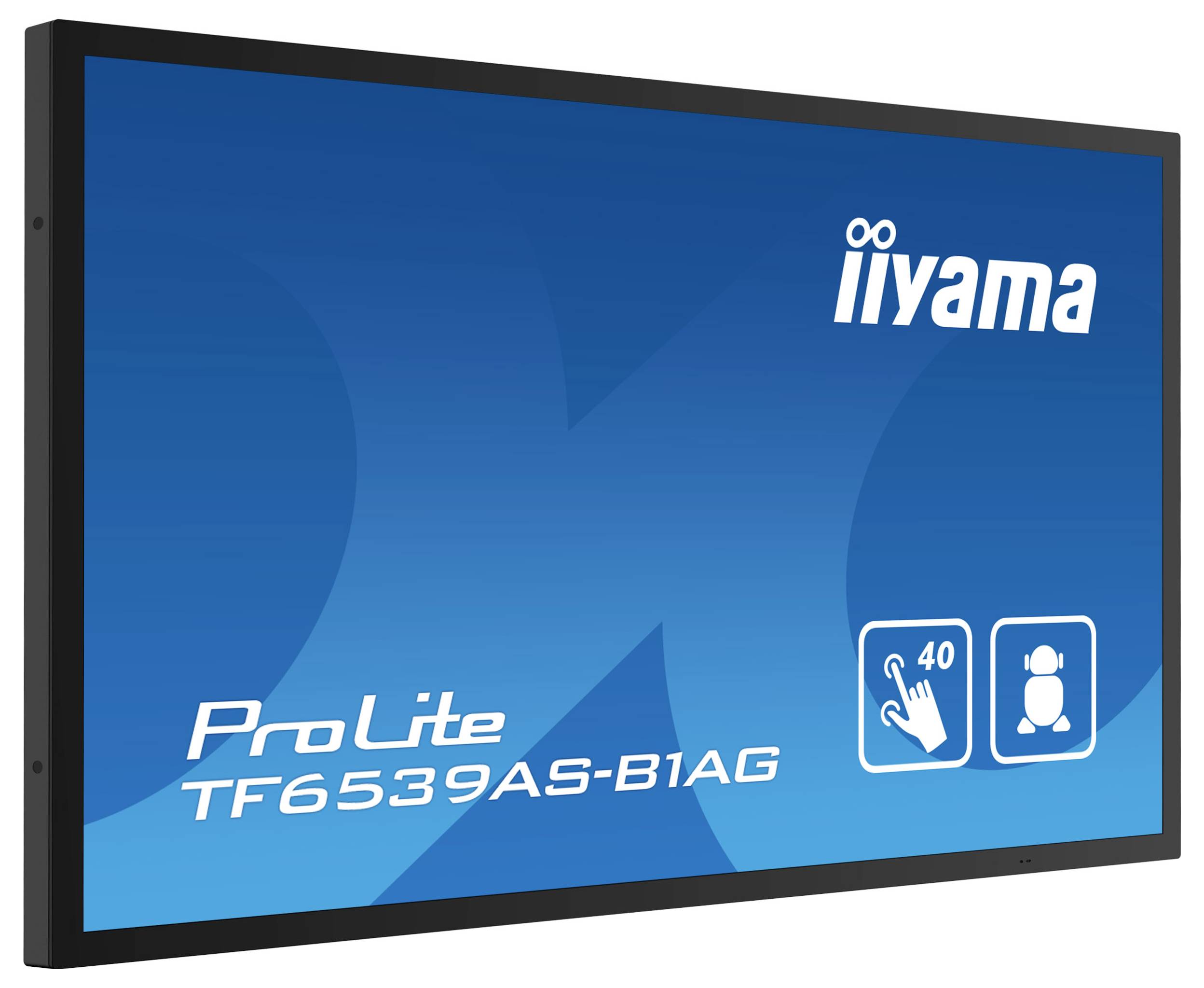 Iiyama 65" Bonded PCAP Anti-glare Bezel Free 40 Digital Signage Display EEK: F (A - G) 163.9cm 64.5 Zoll 3840 x 2160 Pixel 24/7