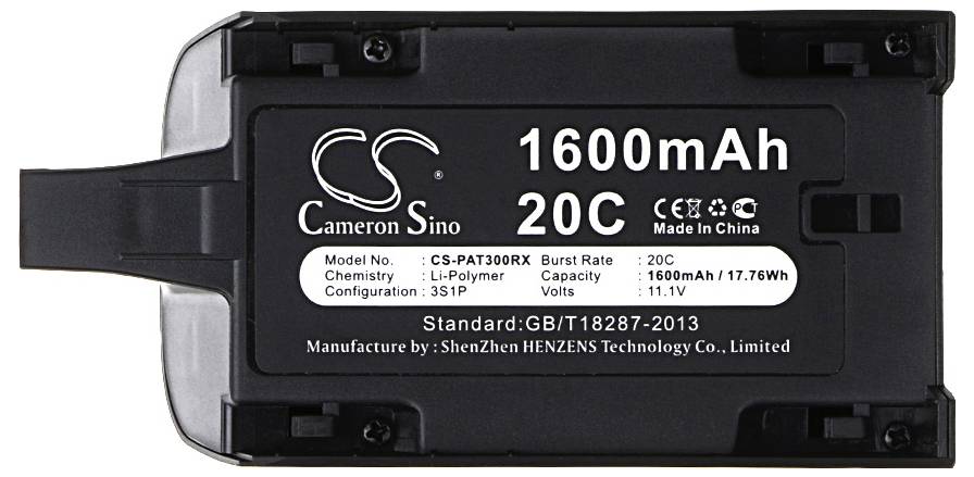 CS Cameron Sino CS-PAT300RX Modellbau-Akkupack (LiPo)