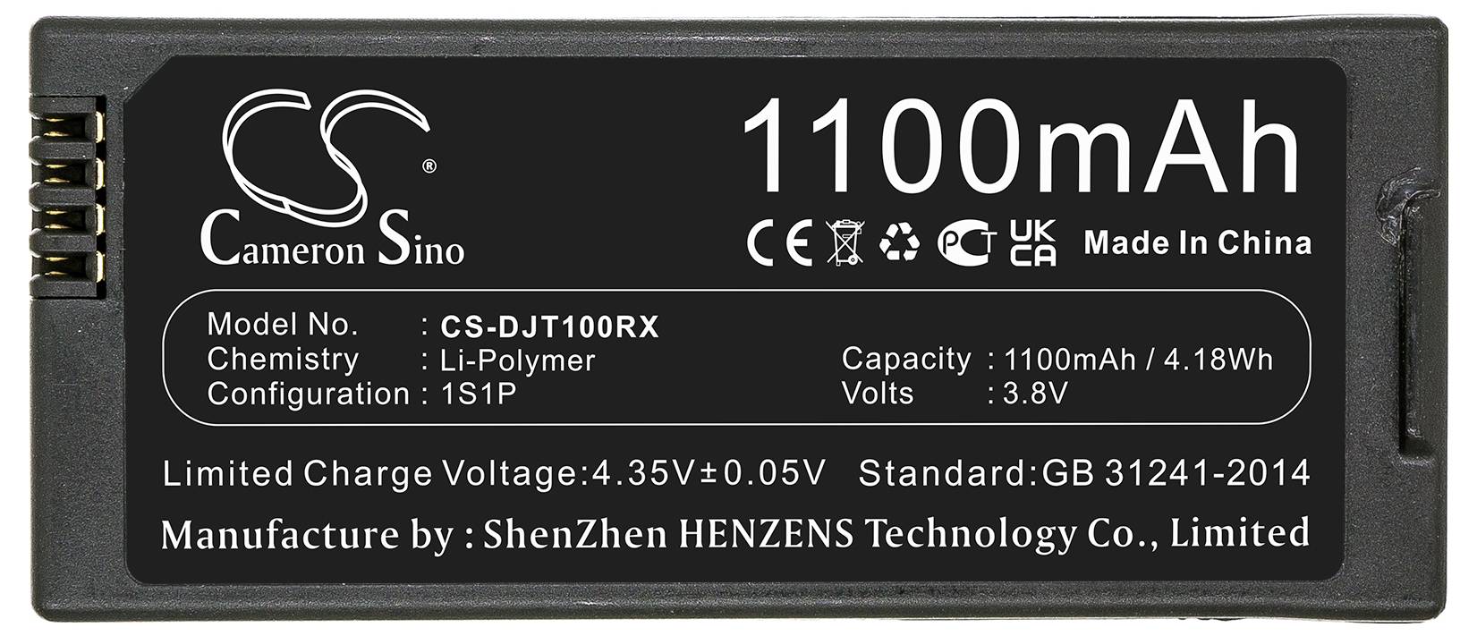 CS Cameron Sino CS-DJT100RX Modellbau-Akkupack (LiPo)