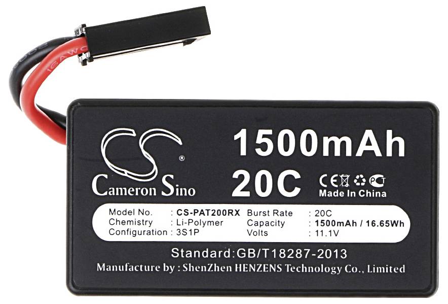 CS Cameron Sino CS-PAT200RX Modellbau-Akkupack (LiPo)