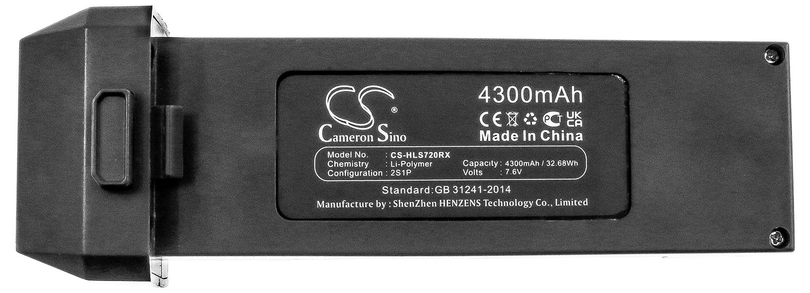 CS Cameron Sino CS-HLS720RX Modellbau-Akkupack (LiPo)