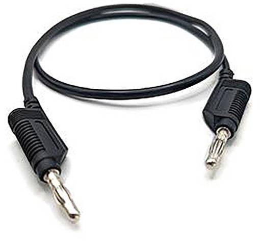 Mueller Electric 22.170-1M-0 Messleitung Bananenstecker 4 mm Bananenstecker 4 mm 1 m Schwarz 1 St.