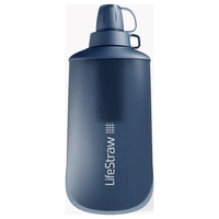LifeStraw Faltbare Trinkflasche Blau 0.65l LSPSFMLMBWW LifeStraw Faltbare Trinkflasche Blau 0.65l LSPSFMLMBWW