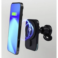 Renkforce Induktions-Ladegerät KFZ RF-Qi2WCar-01 RF-6662044 Ausgänge Magnetanschluss Schwarz Renkforce Induktions-Ladegerät KFZ RF-Qi2WCar-01 RF-6662044 Ausgänge Magnetanschluss Schwarz