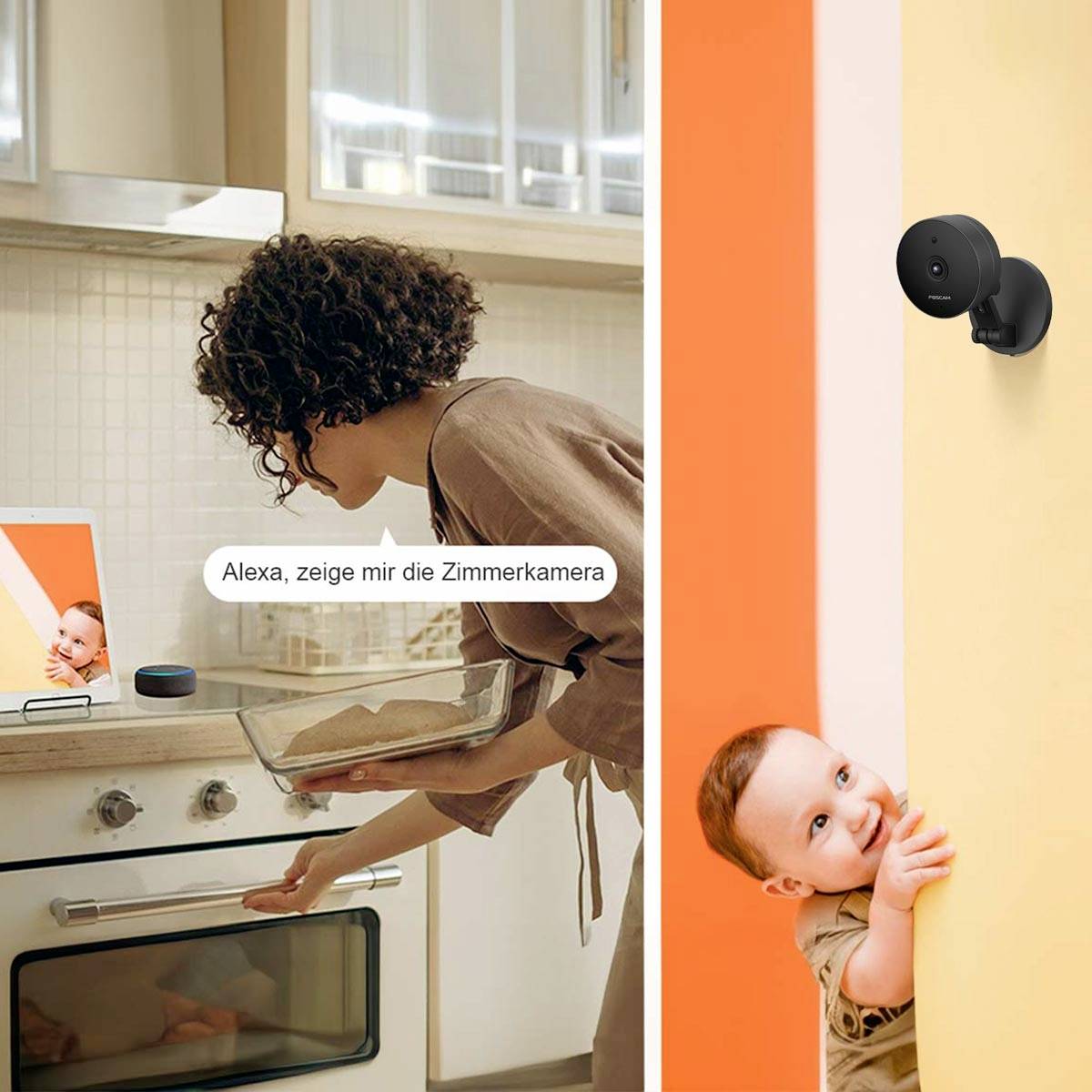 Foscam C5M (black) WLAN IP Überwachungskamera 3072 x 1728 Pixel