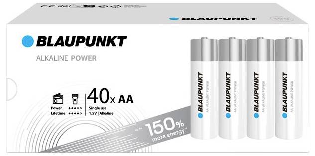 Blaupunkt Mignon (AA)-Batterie Alkali-Mangan 1.5V 40St.