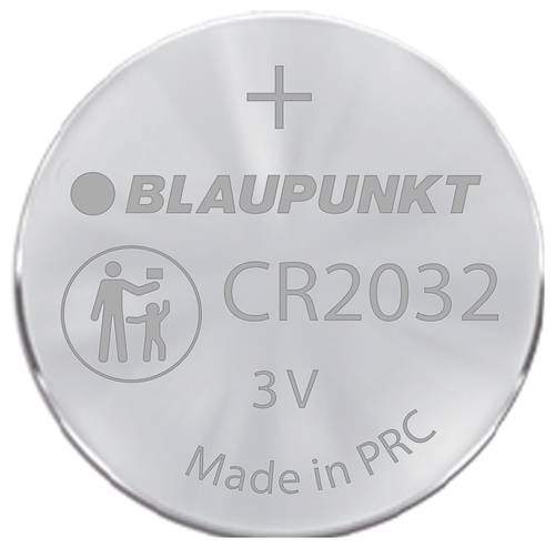 Blaupunkt Knopfzelle CR2032 2 St. Lithium