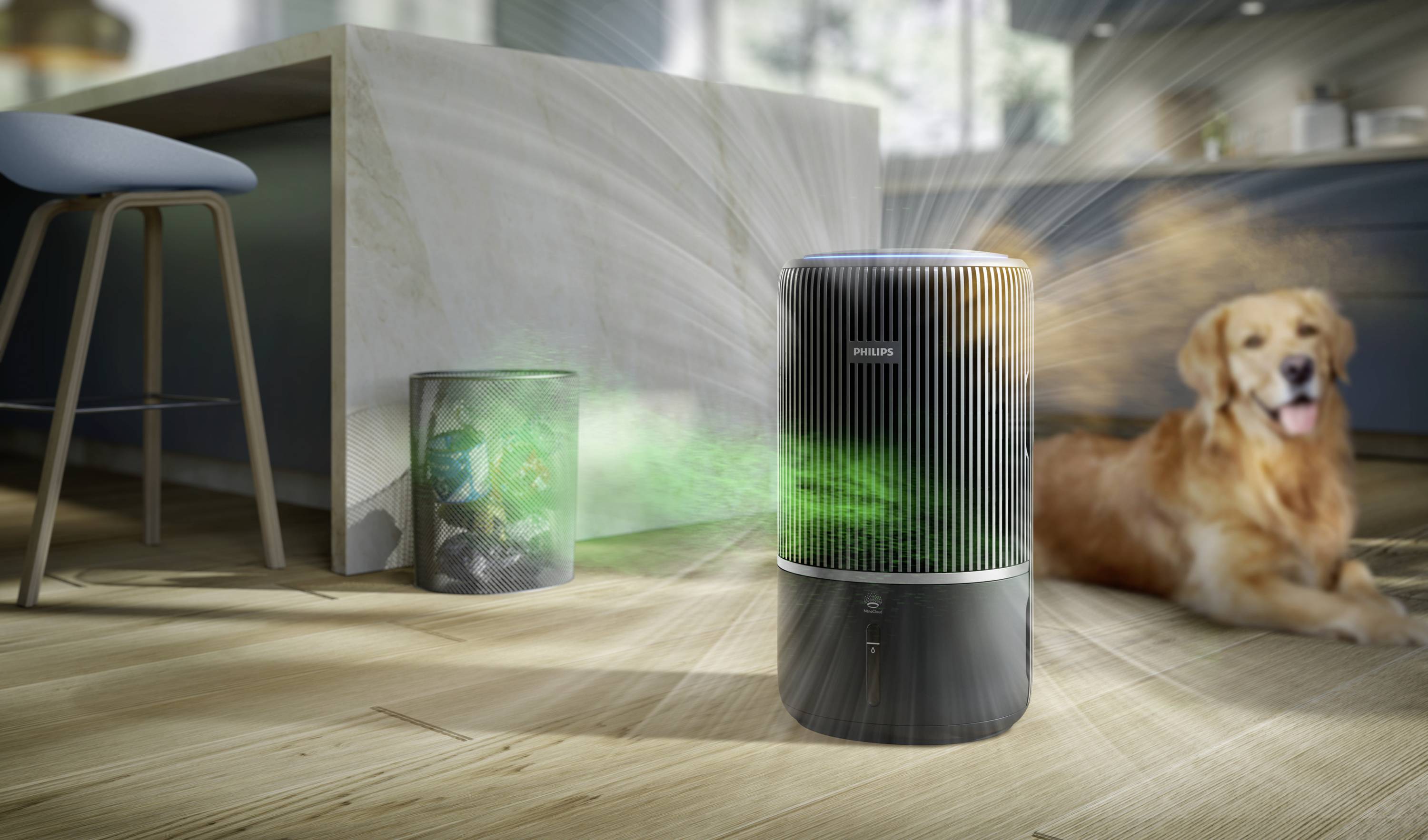 Philips AC3421/13 3400 Series Luftreiniger/-befeuchter 78m² Anthrazit