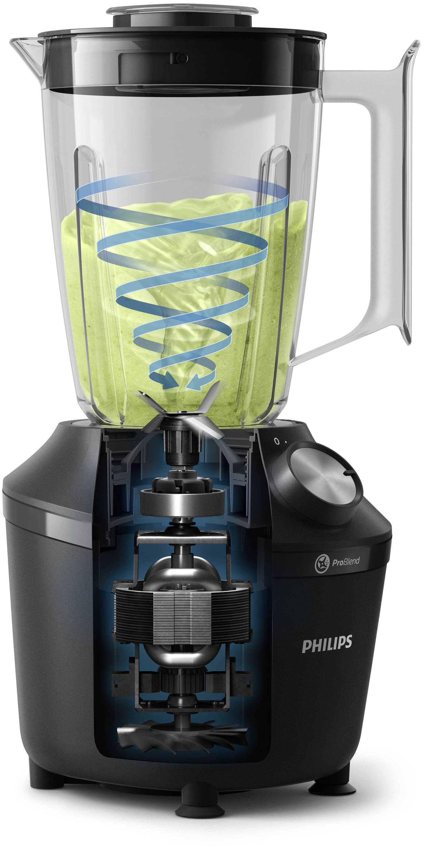 Philips Home HR2191/01 Standmixer 600 W Schwarz